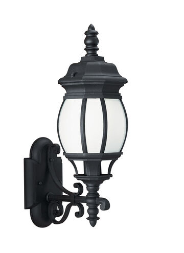 Wynfield 1 Light 19.75 inch Black Outdoor Wall Lantern, Medium