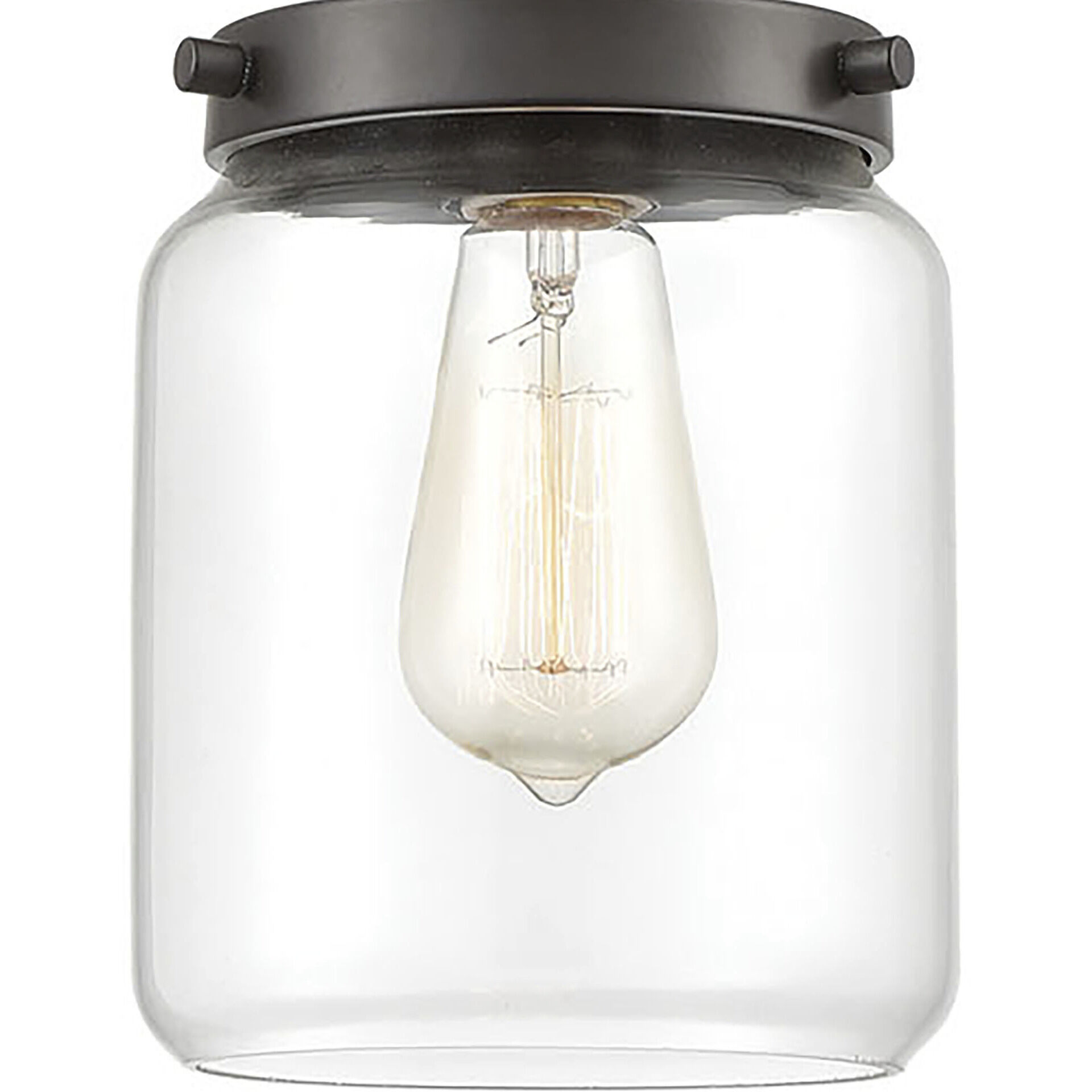 Mason 1 Light 6 inch Oil Rubbed Bronze Mini Pendant Ceiling Light