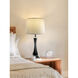 Evelyn 27 inch 100.00 watt Polished Chrome Table Lamp Portable Light