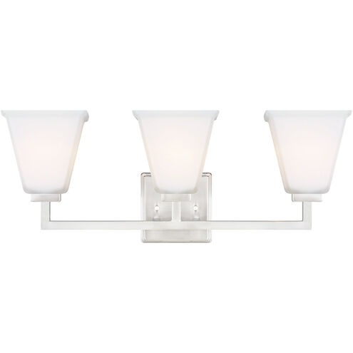 Ellis Harper 3 Light 23.63 inch Brushed Nickel Bath Vanity Wall Sconce Wall Light
