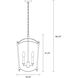 Sean Lavin Thayer 5 Light 19.25 inch Antique Gild Lantern Chandelier Ceiling Light