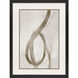 Twisting Paths / Winding Paths Metallic and Neutral Framed Art, Propac