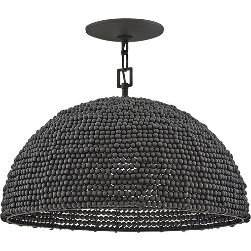 Dalia LED 20 inch Black Pendant Ceiling Light, Pendant