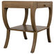 Maude 30 X 28.5 inch Saddle Brown Side Table