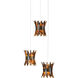 Alsop 3 Light 11.5 inch Silver Multi-Drop Pendant Ceiling Light