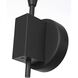 Odin 1 Light 28 inch Black Outdoor Wall Sconce