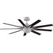 Odyn Custom Matte White Fan Motor, Blades Sold Separately
