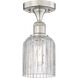 Edison Bridal Veil 1 Light 5.00 inch Semi-Flush Mount