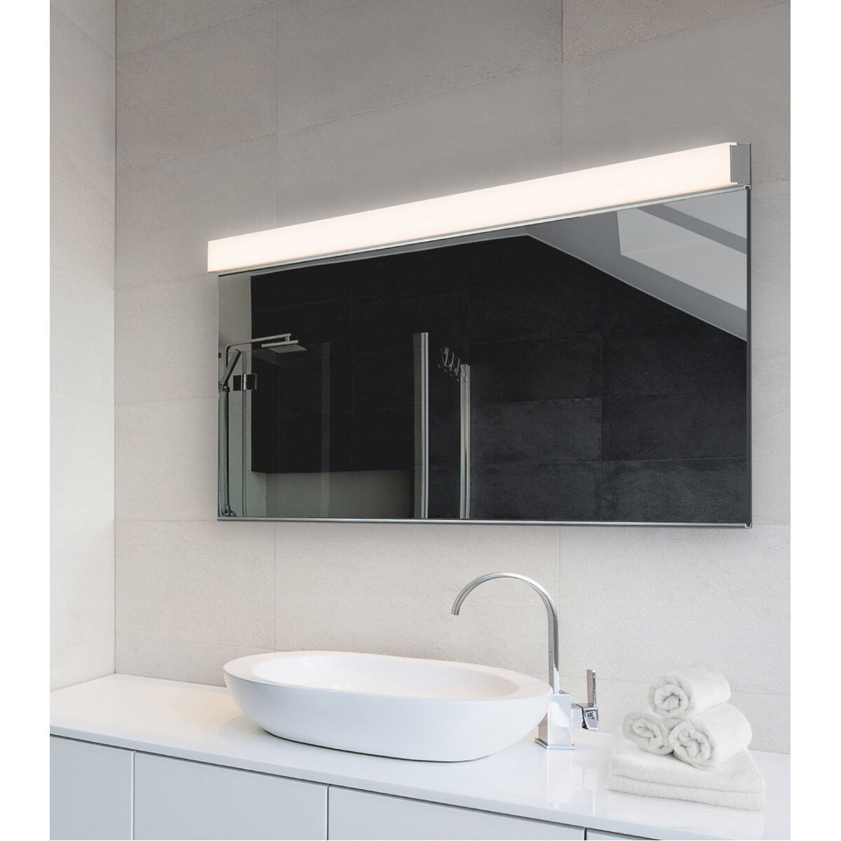 48 inch vanity light chrome 2025