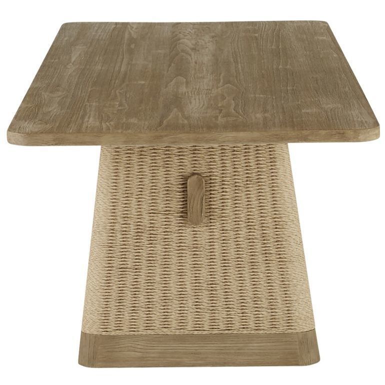 Delrio 96 X 30 inch Honey Outdoor Dining Table