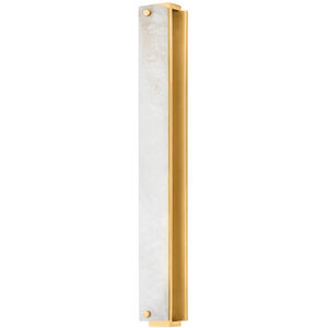 Edgemere LED 2.5 inch Aged Brass ADA Wall Sconce Wall Light