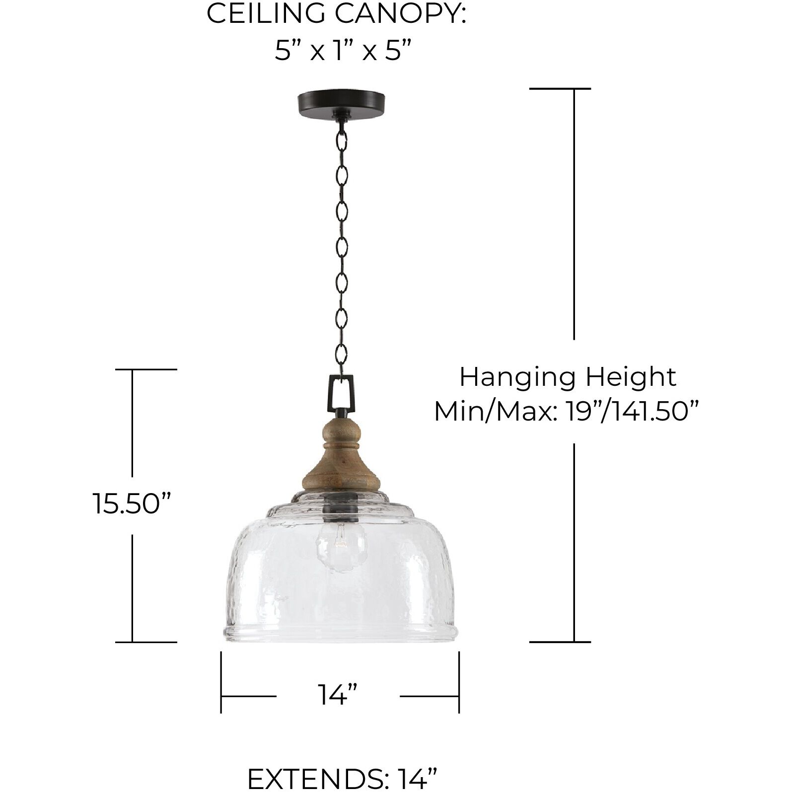 Julian 1 Light 14 inch Grey Wash and Iron Silk Pendant Ceiling Light