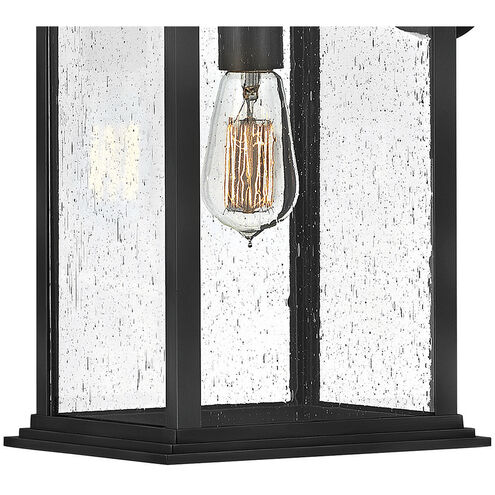 Grant Outdoor Wall Mount Lantern in Textured Black