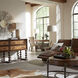 Rowan 70.63 X 20.88 inch Honey with Dark Brown Console Table