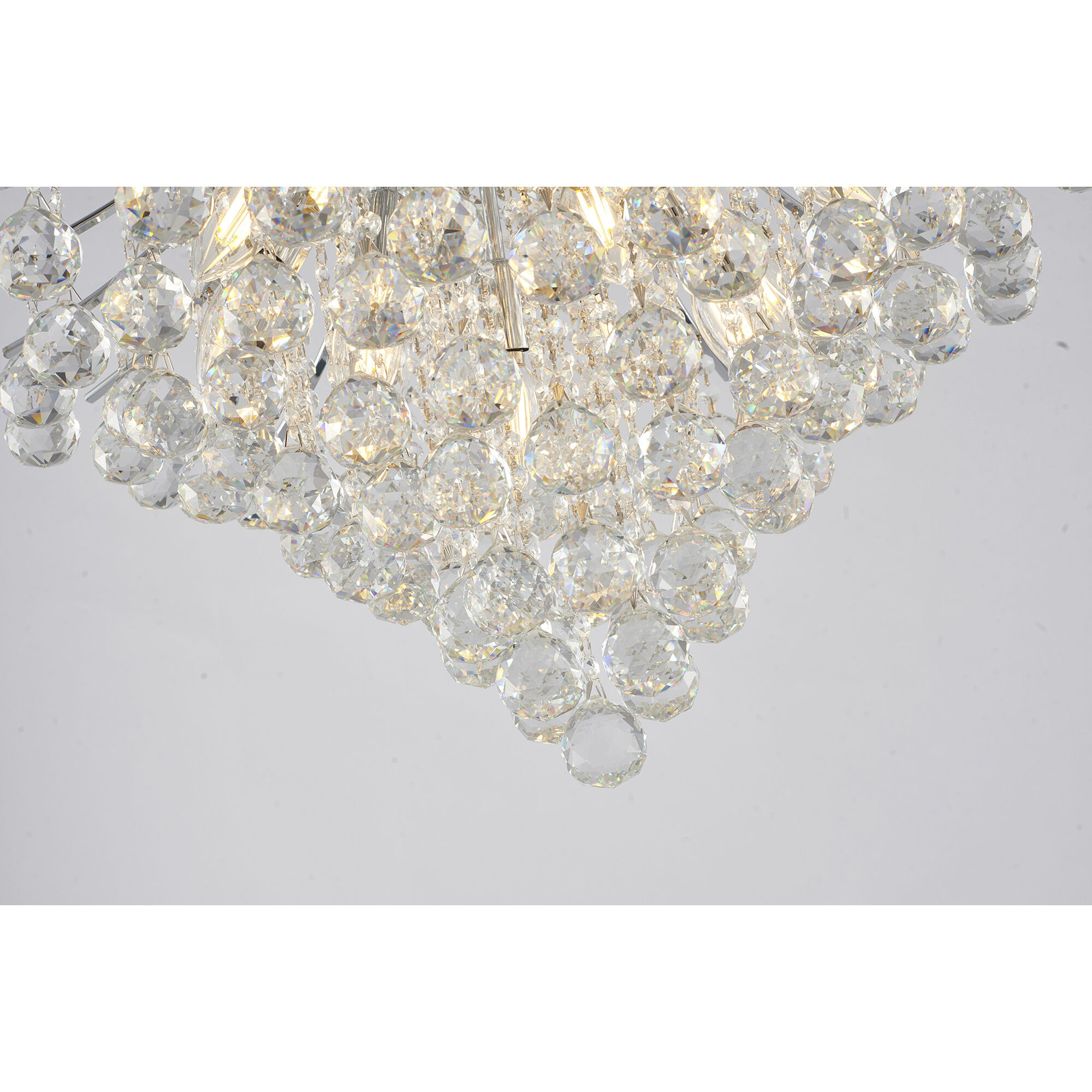 Canada 16 Light 35 inch Chrome Chandelier Ceiling Light