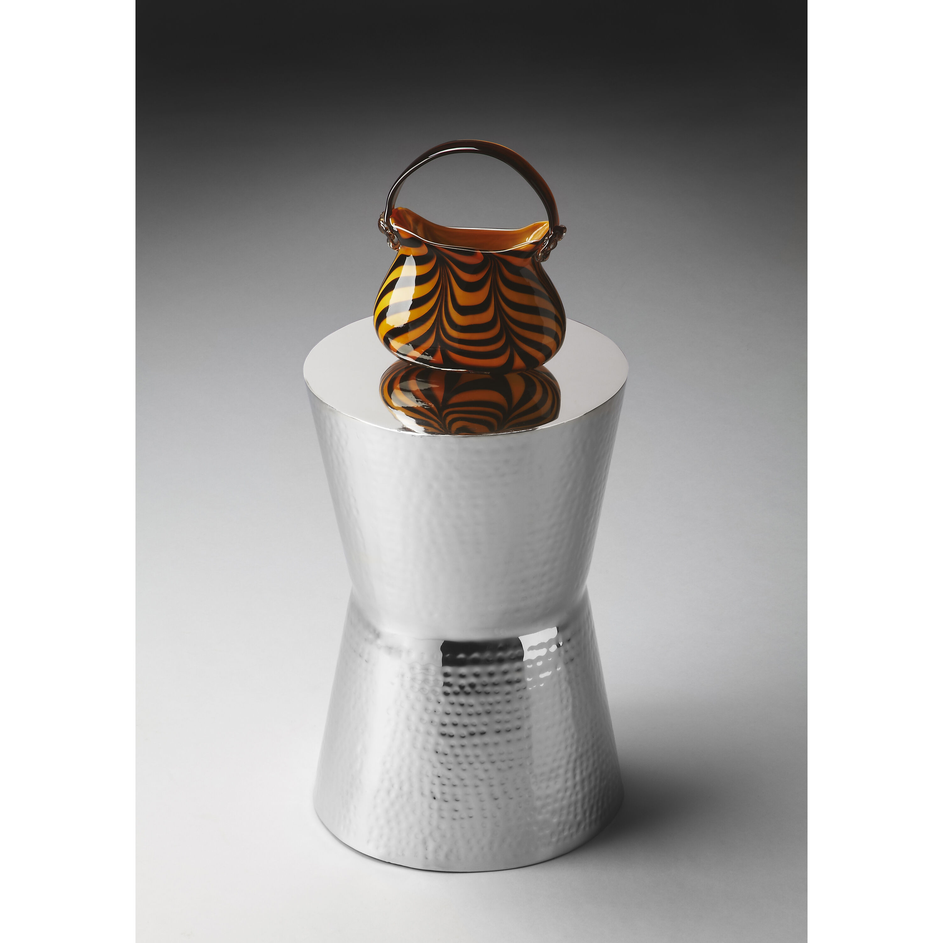 Dimple Round 18 X 12 inch Modern Expressions Accent Table