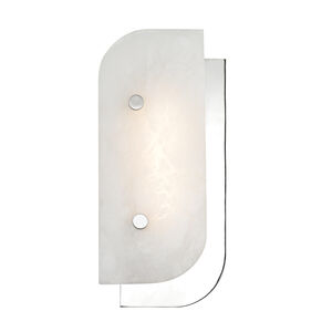 Yin & Yang LED 5.5 inch Polished Nickel ADA Wall Sconce Wall Light