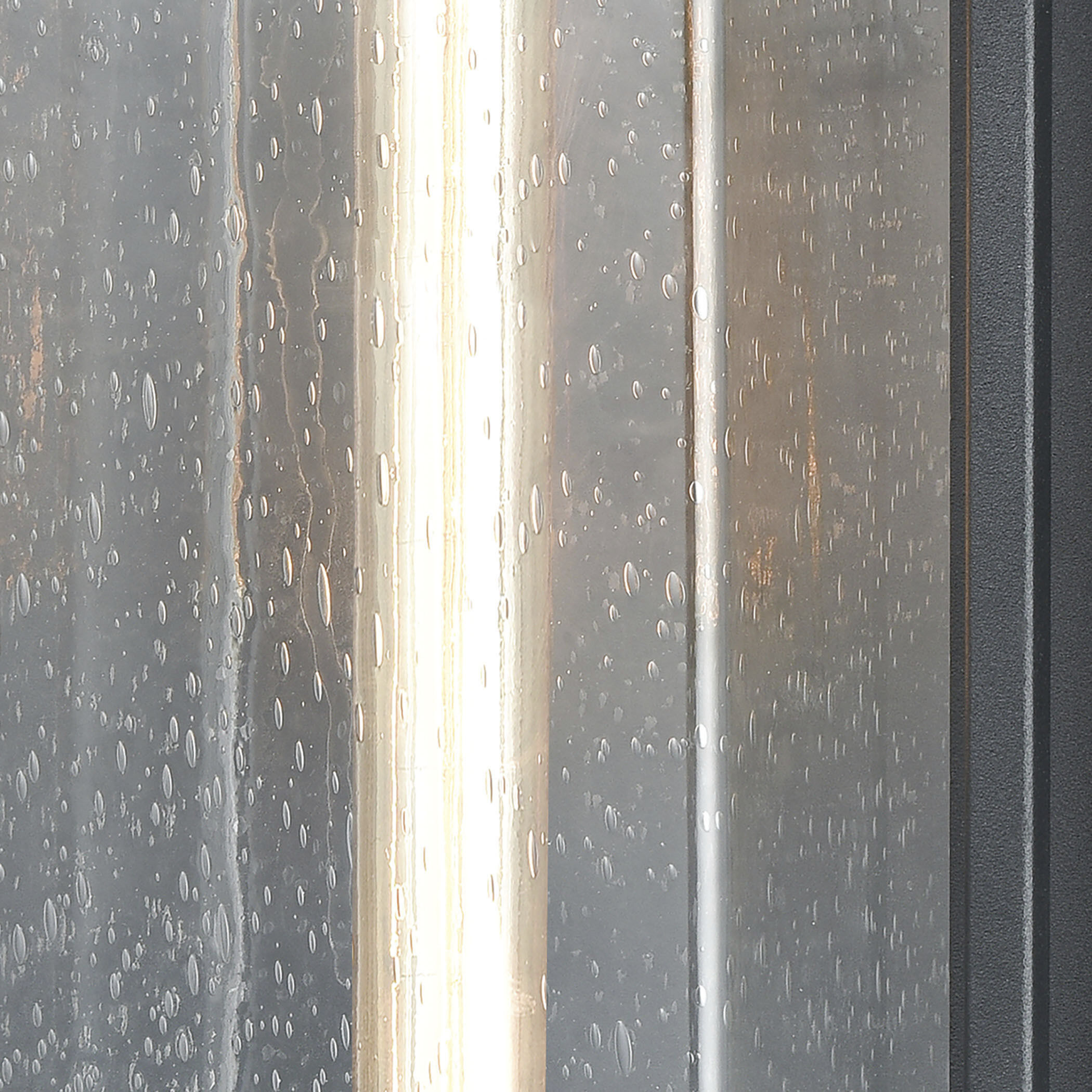 Overton 1 Light 17 inch Matte Black Outdoor Wall Sconce