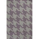 Frontier 36 X 24 inch Eggplant, Taupe Rug