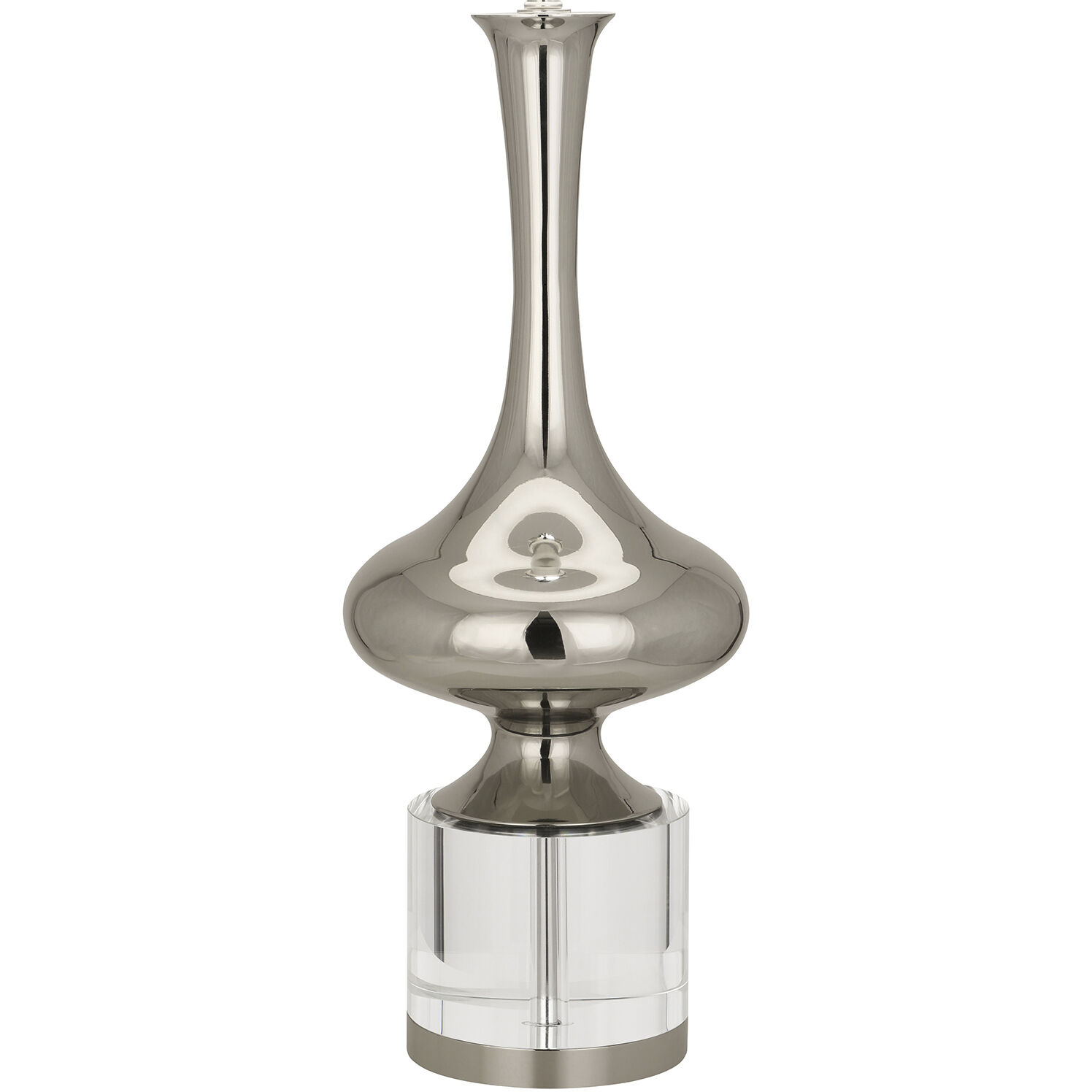 Jeannie 33.5 inch 150 watt Polished Nickel Table Lamp Portable Light in Fondine