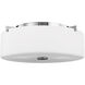 Sunset Drive 2 Light 13.5 inch Chrome Flush Mount Ceiling Light, Small