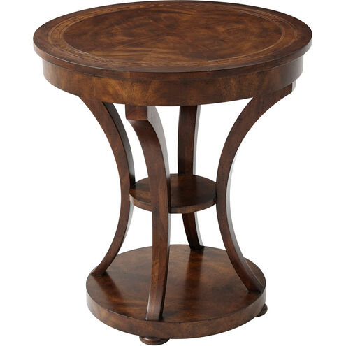 Brooksby 28 X 26 inch Cerejeira and Mahogany Side Table