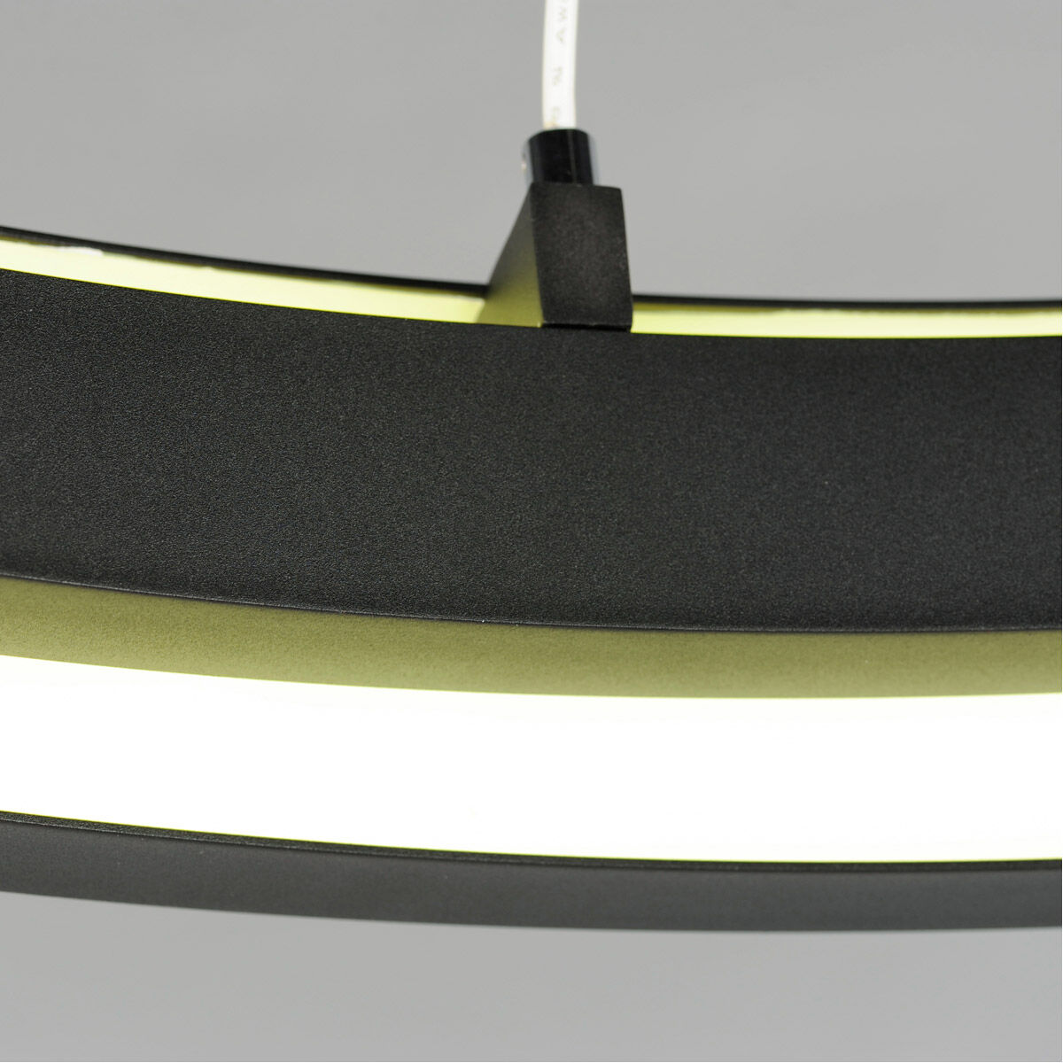 iCorona WiZ LED 35.5 inch Black Suspension Pendant Ceiling Light