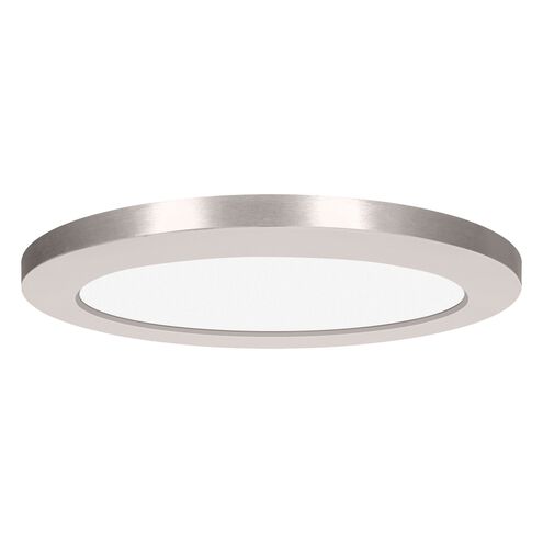 ModPLUS LED 7 inch Brushed Steel Flush Mount Ceiling Light, Round