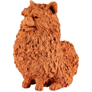 Preston the Pomeranian 15.75 X 10.5 inch Sculpture