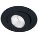 Ocularc Black Recessed Lighting in Spot, Warm Dim, Round