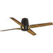 Lindale 52 inch Architectural Bronze with Distressed Walnut Blades Ceiling Fan