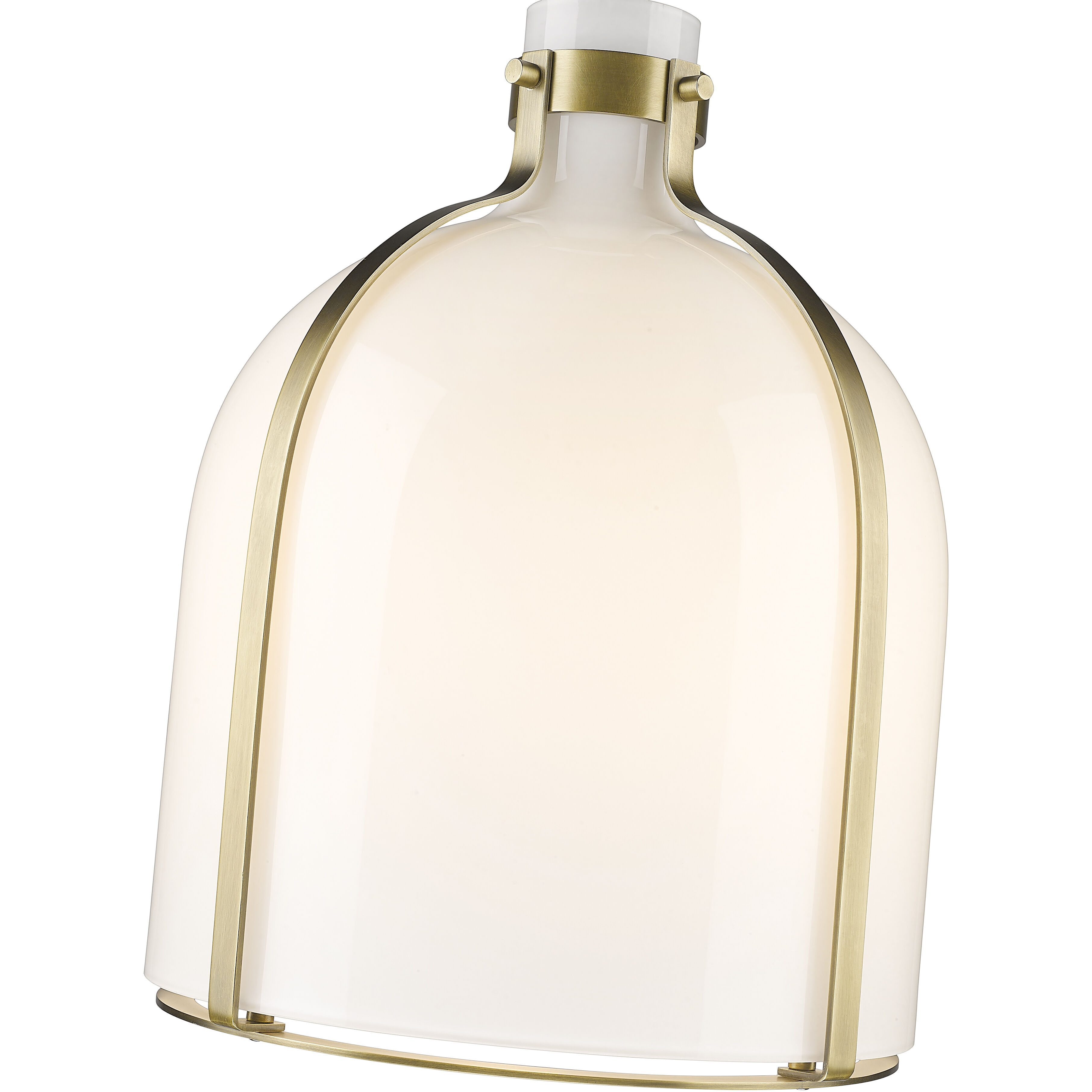 Pearson 1 Light 12.25 inch Rubbed Brass Pendant Ceiling Light in Rubbed Bronze