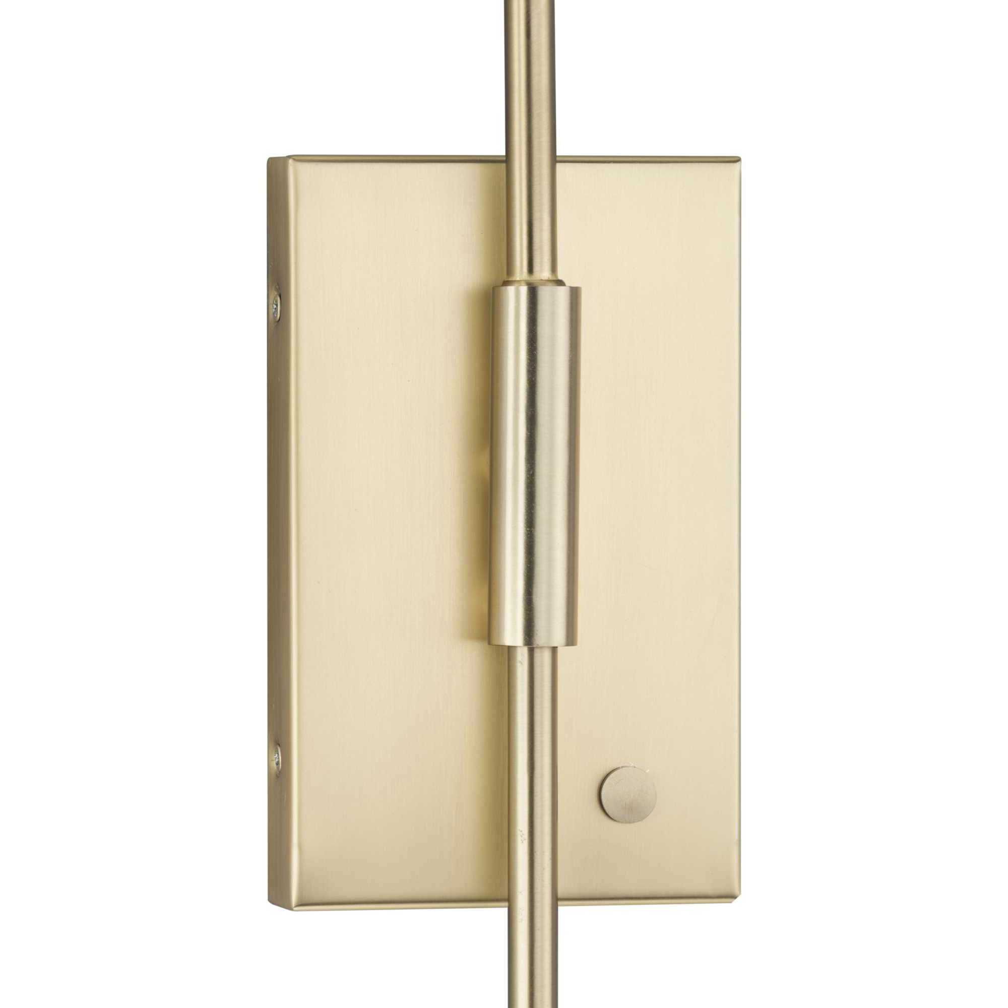 Cornett LED 4.5 inch Brushed Gold Wall Bracket Wall Light