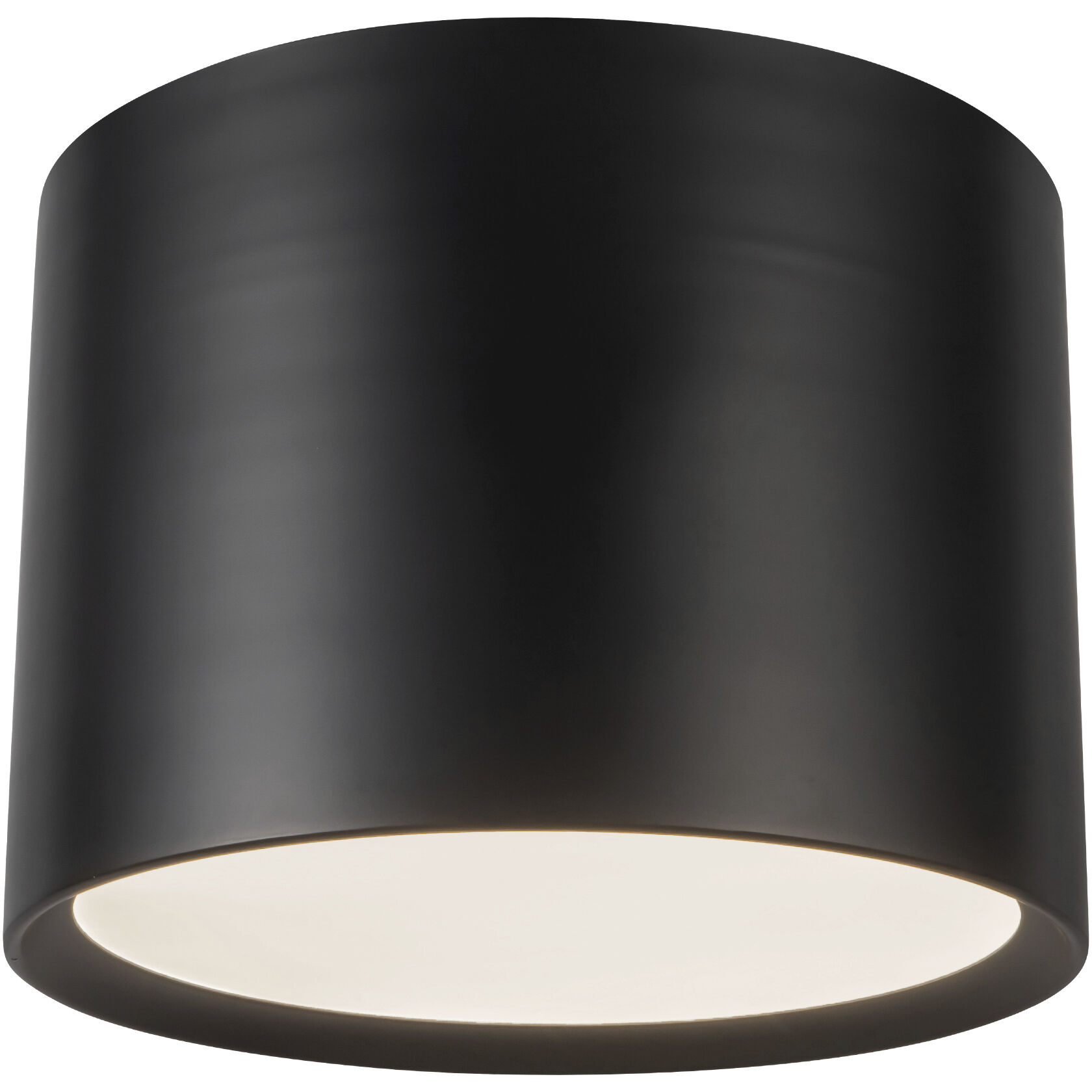 Uma 15.13 inch Black Semi-Flush Mount Ceiling Light