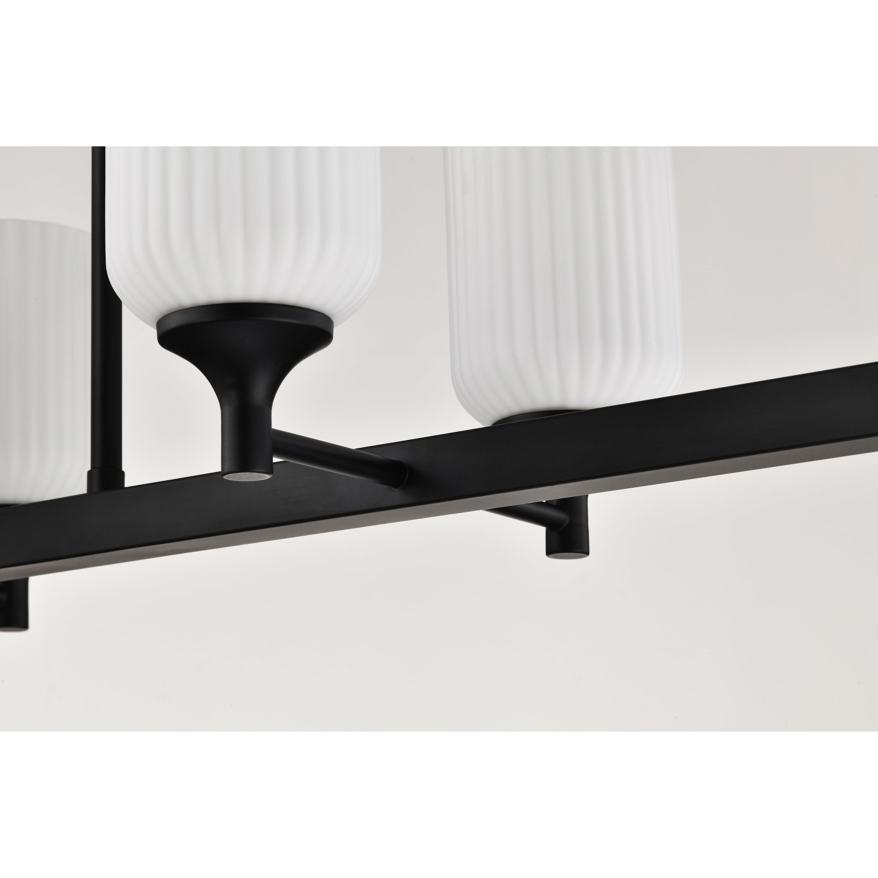 Solara 12 inch Matte Black Pendant Ceiling Light