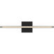 Mick De Giulio Serre LED 24 inch Nightshade Black Bath Vanity Wall Light