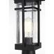 Livingston 1 Light 17 inch Black Outdoor Post Light