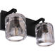 Andie 2 Light 14 inch Flat Black Vanity Light Wall Light