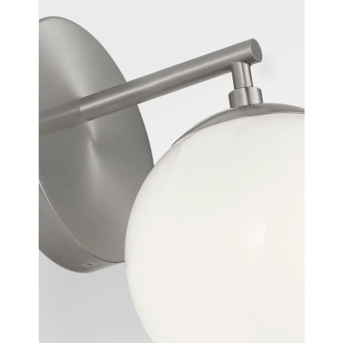 Nube 1 Light 7 inch Brushed Nickel Vanity Light Wall Light in Standard