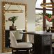Empire Antique Brass Floor Mirror