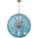 Esme 12 Light 28 inch Aged Brass Chandelier Ceiling Light