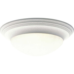 Lincoln 3 Light 16.63 inch White Flush Mount Ceiling Light