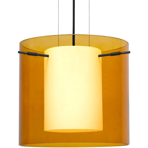 Pahu 12 1 Light Black Cable Pendant Ceiling Light