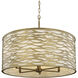 Kato 6 Light 30 inch REF Pendant Ceiling Light in Havana Gold