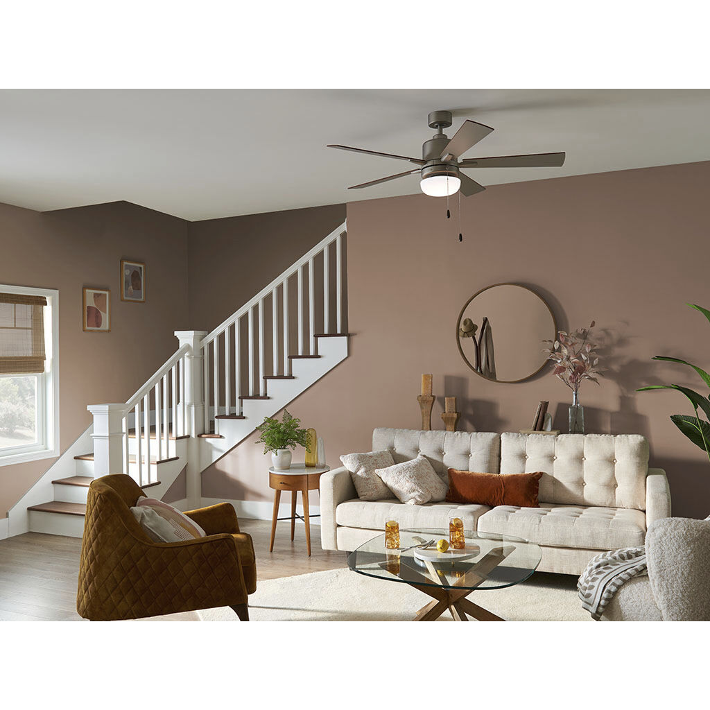 Soft Modern LED White Fan Light Kits