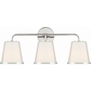 Fulton 3 Light 23.25 inch Bathroom Vanity Light