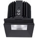 Volta LED Black Recessed Lighting in Wide, 85, 4000K