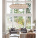 Paris 24 Light 59 inch Brass Chandelier Ceiling Light