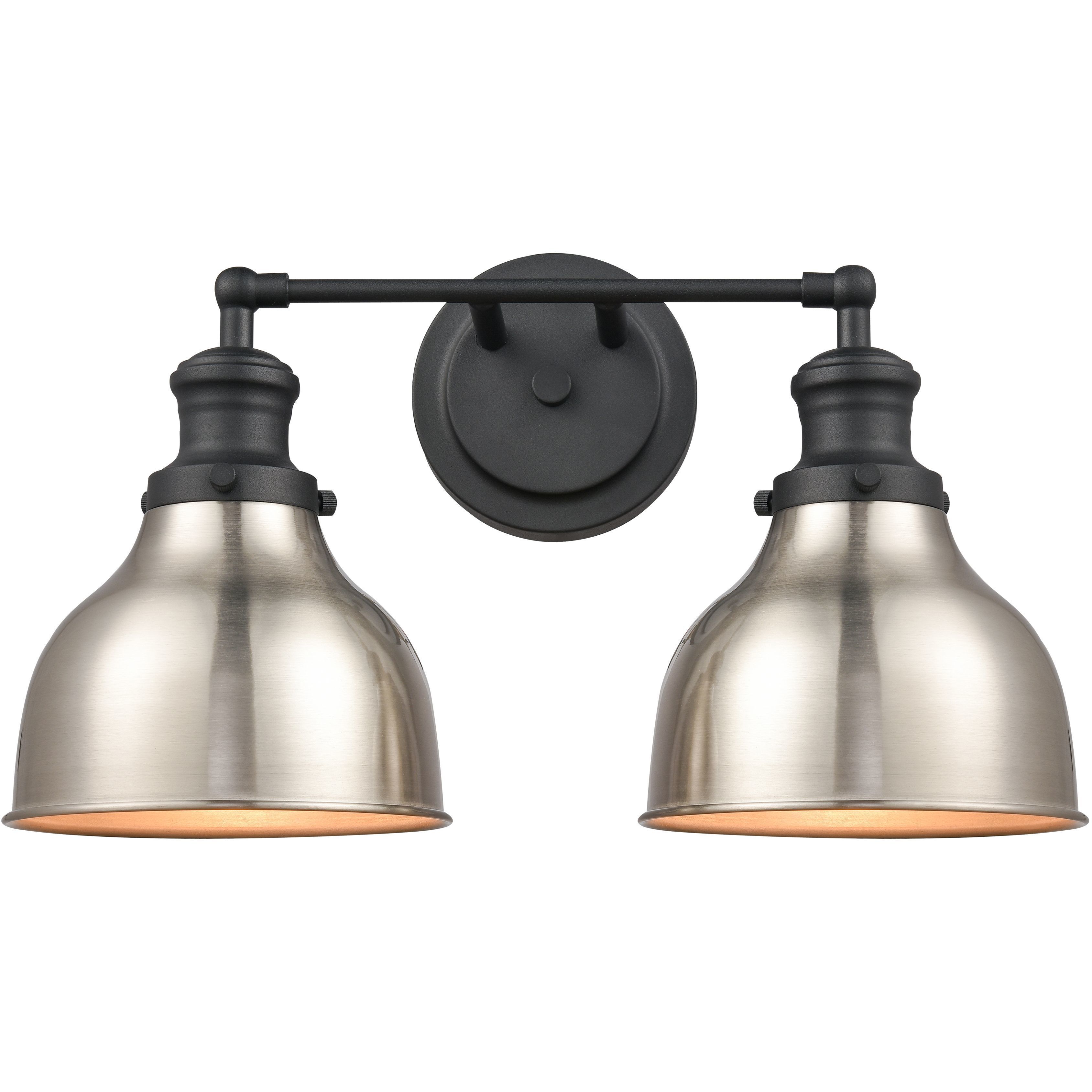 Haralson Vanity Light Wall Light in Charcoal