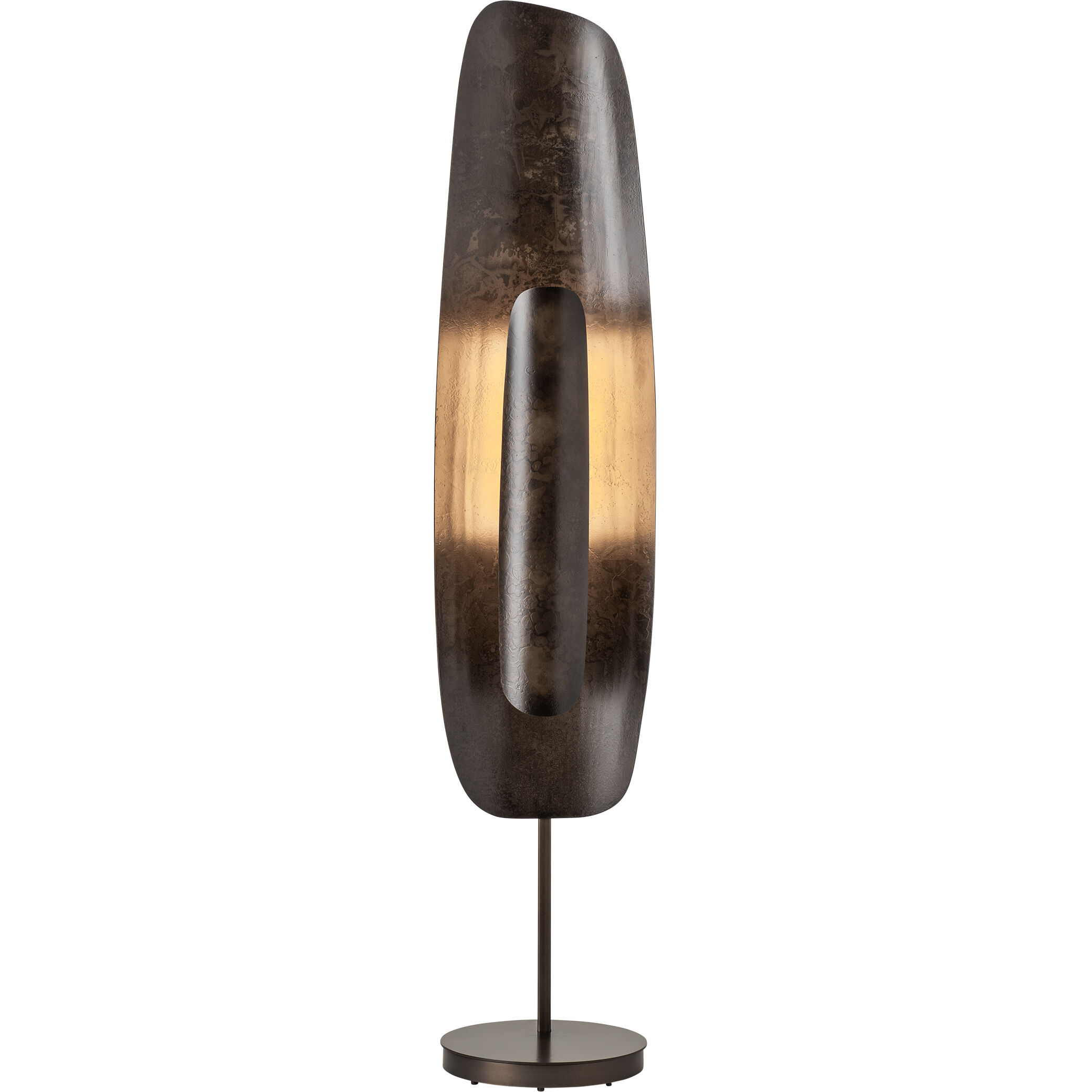 Shield 59.6 inch 18.00 watt Dark Smoke Floor Lamp Portable Light